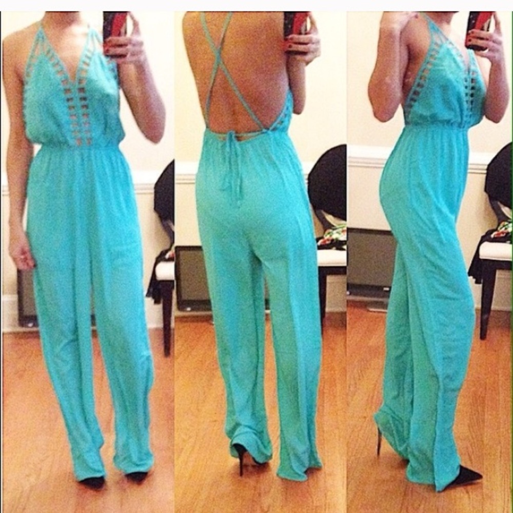 Mint jumpsuit